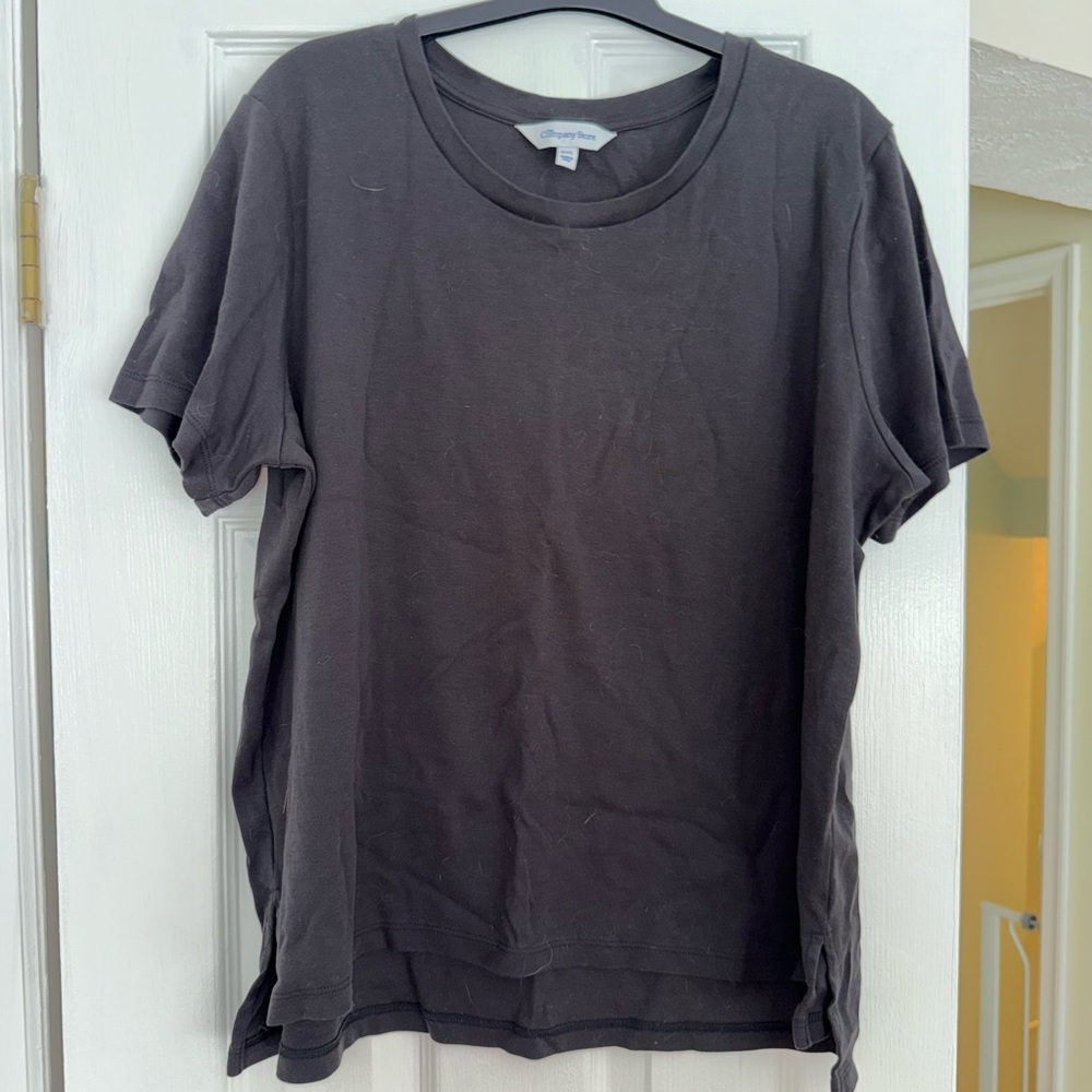 The Company Store  black Crew Neck T-Shirt